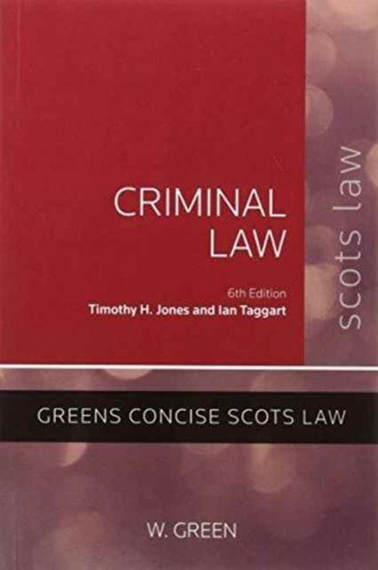 Criminal Law - cover