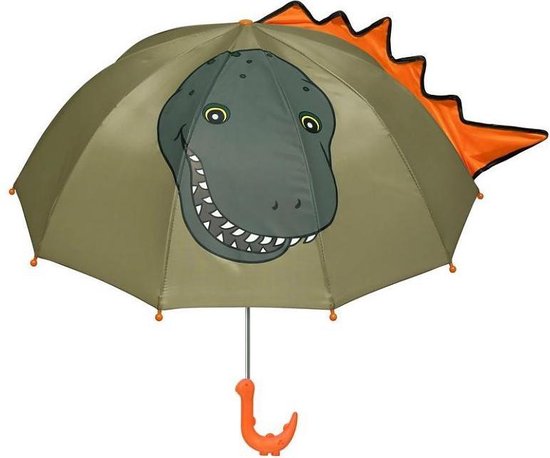 Groene kinder paraplu Dinosaurs van Kidorable