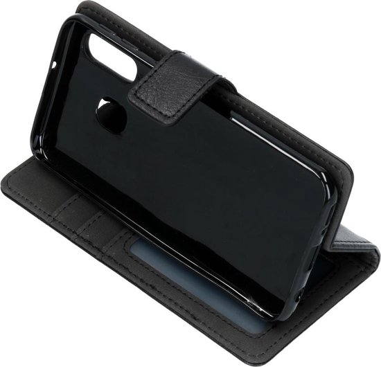 iMoshion Hoesje Geschikt voor Samsung Galaxy A40 Hoesje Met Pasjeshouder - iMoshion Luxe Bookcase - Zwart - iMoshion