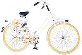 Salutoni Cartoon - Omafiets - Vrouwen - Wit - 50 cm