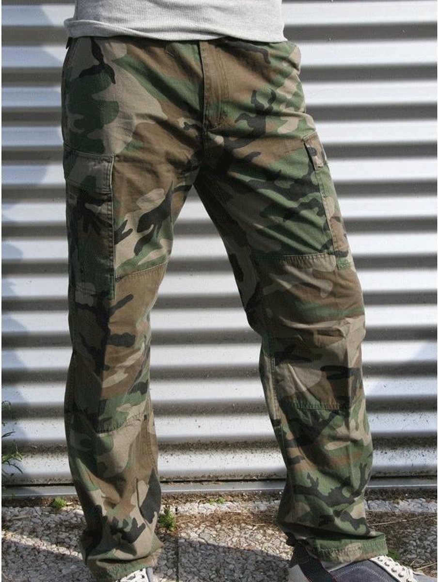 Camouflage broek 100% katoen L | bol.com