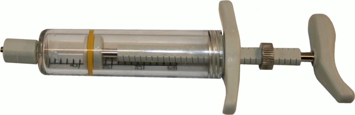Goedkoopste Excellent nylonspuit Luer Lock instelbaar - Toedienen medicijnen en vloeistoffen - 30 ml