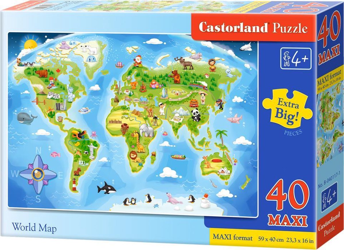 World Map Bol Com World Map Bol Com