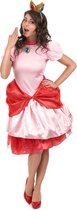 "Deluxe Prinses Peach™ kostuum voor dames  - Verkleedkleding - Small"