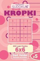 Sudoku Kropki - 200 Logic Puzzles 6x6 (Volume 5)