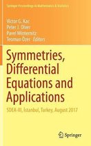 Symmetries Differential Equations and Applications