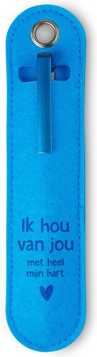 Pen etui - Ik hou van jou