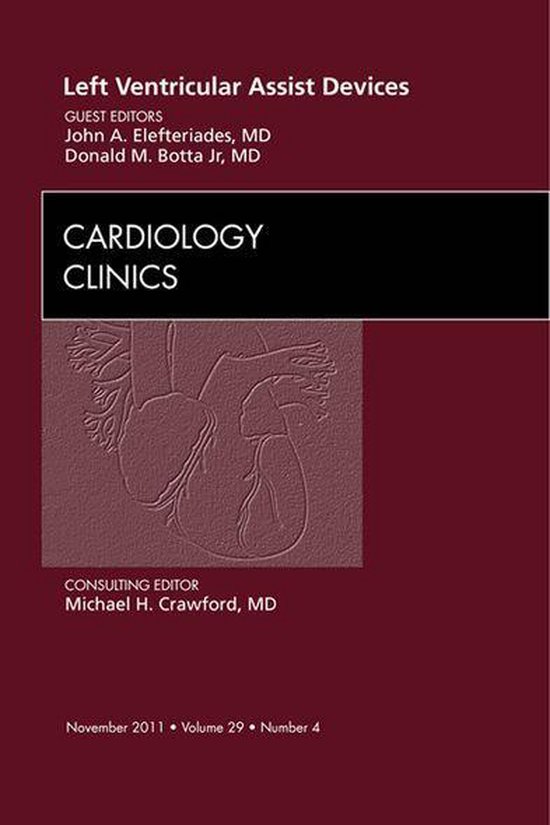 Left Ventricular Assist Devices, An Issue Of Cardiology Clin ... - cover