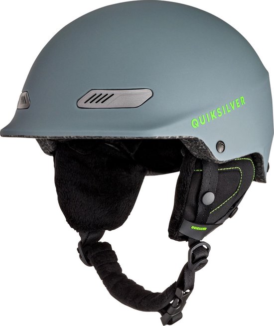 Quiksilver Wildcat Ski Helm Heren Skihelm - Mannen - grijs/groen 58cm |  bol.com