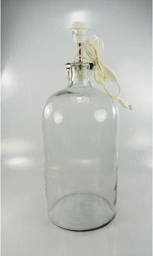 Wapenstilstand specificatie Oxide Mars & More Lampenvoet lampenvoet glas hoog groot | bol.com