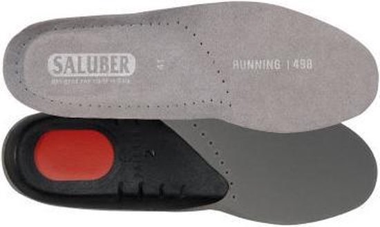 Saluber inlegzolen Running met PORON® schokdemping Alcantara® toplaag - maat 42