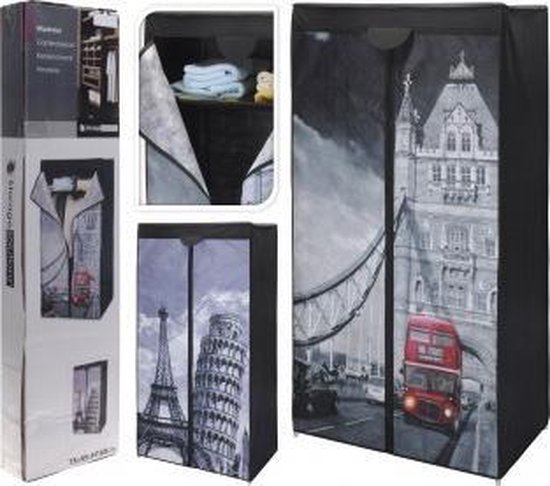 Bol Com Storage Solutions Kledingkast Zwart