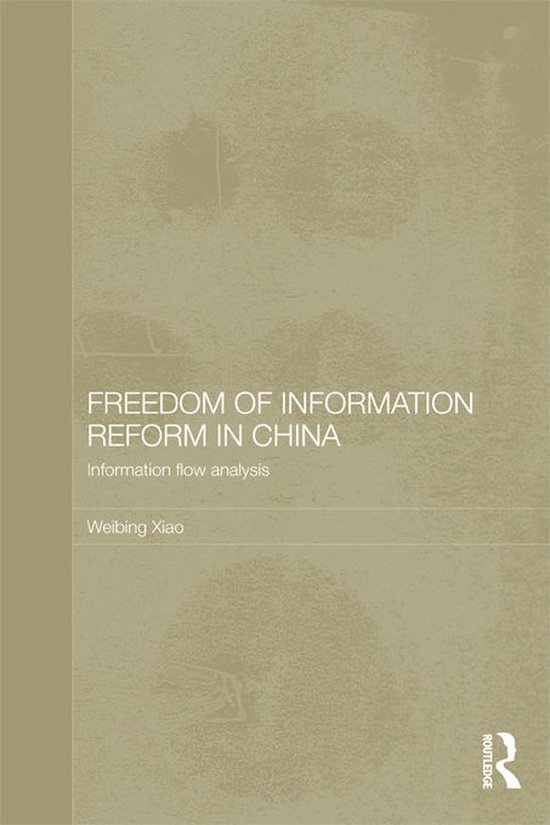 Freedom of Information Reform in China - cover