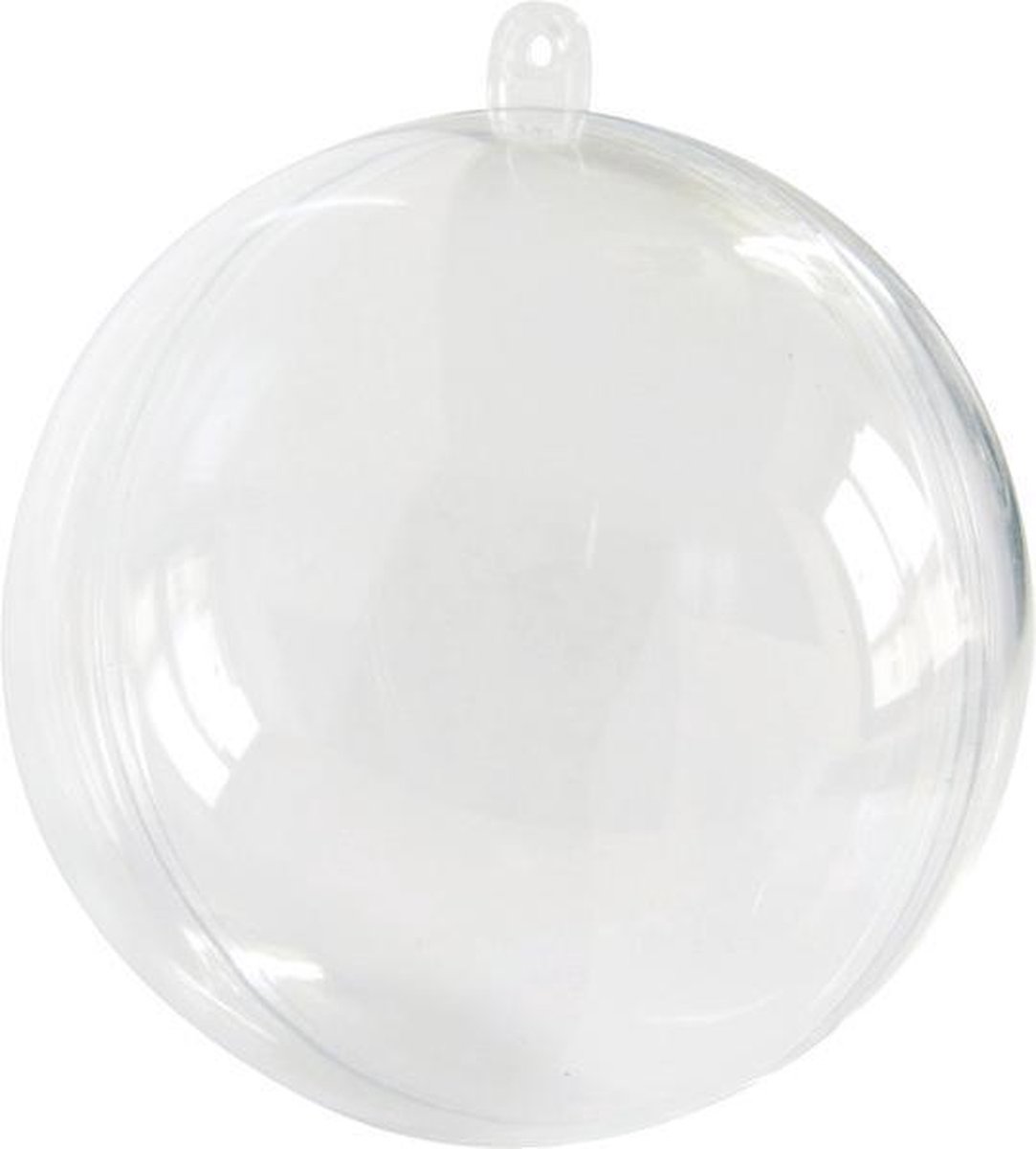 Goed gevoel pond Gasvormig Transparante bal 5 cm, 2 delig 2969, 5 stuks | bol.com