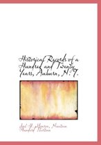 Historical Records of a Hundred and Twenty Years, Auburn, N. Y.