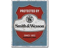 Smith & Wesson Wandbord - Metaal - 30 x 40cm