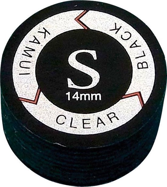 Cuir à Coller Kamui Original Transparent 13 Mm - Doux, Pour Embout De Queue De Billard - Neuf