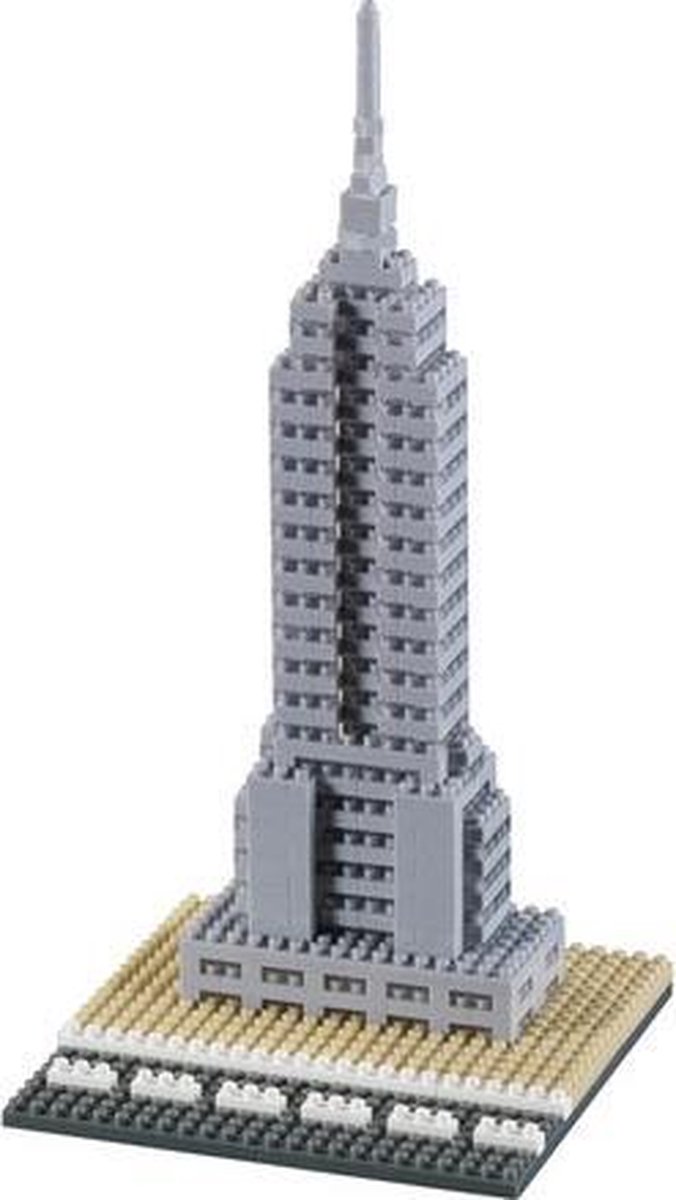 Imaginarium BRIXIES EMPIRE STATE BUILDING - Mini Bouwstenen - Nanoblocks - 353 Onderdelen