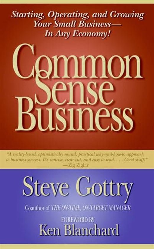Common Sense Business - cover