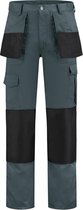 Yoworkwear Pantalon de travail Oxford polyester / coton gris / noir taille 62