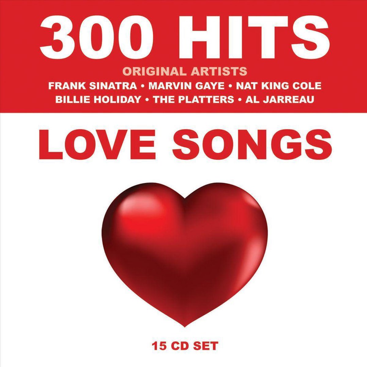 300 Hits Love Songs, Various CD (album) Muziek