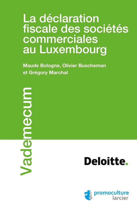 Vademecum - La déclaration fiscale des sociétés commercia ... - cover