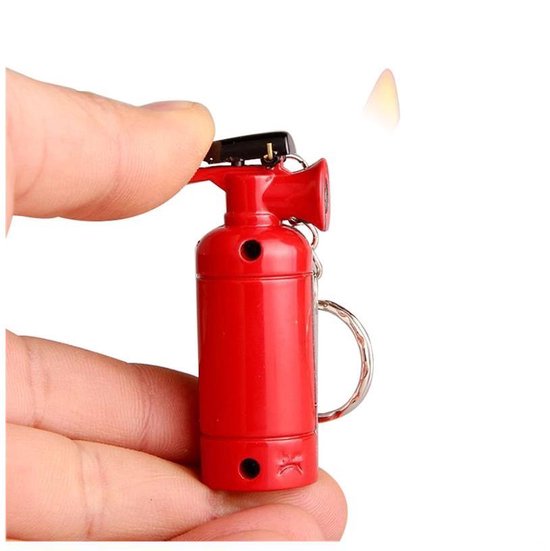 sleutelhanger aansteker - brandblusser | bol.com