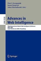 Advances in Web Intelligence