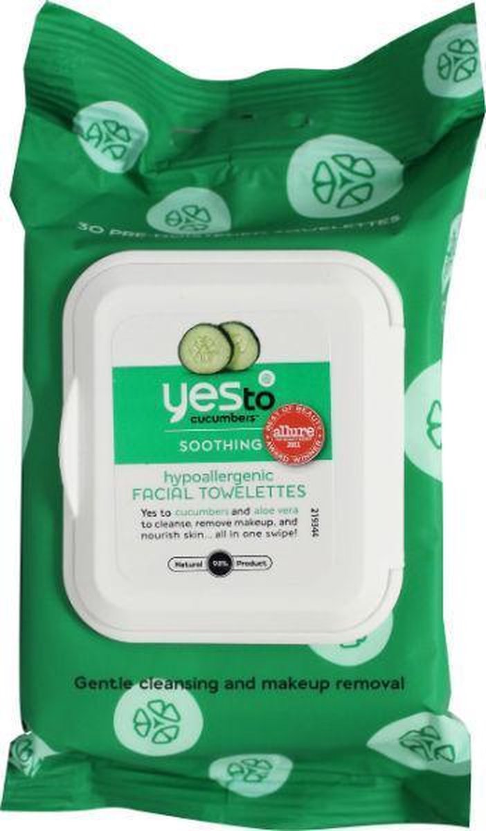 Yes To Facial towelettes 30 stuks - Yes To