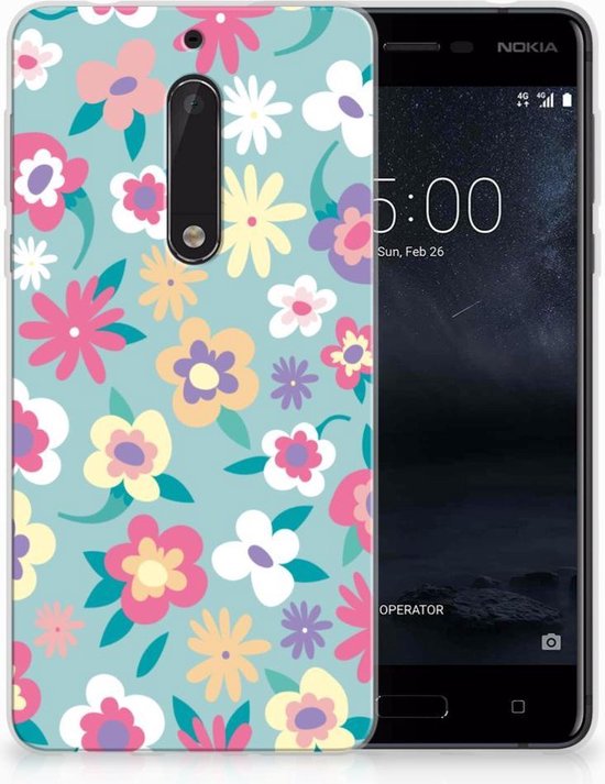 Coque pour Nokia 5 Coque de Protection Flower Power