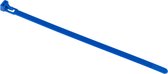 Kabelbinders/tyraps blauw. 368mm x 4.8mm 10x100 stuks + Kortpack pen (099.0476)