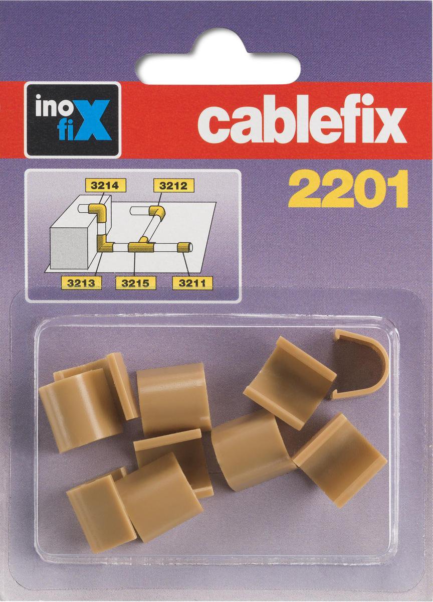 Inofix Cablefix 2201 - Licht Bruin - Verlengstukken