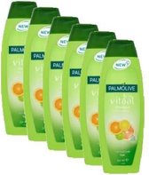 Palmolive Fris vitaal met citrus extract Shampoo 6x 350 ml