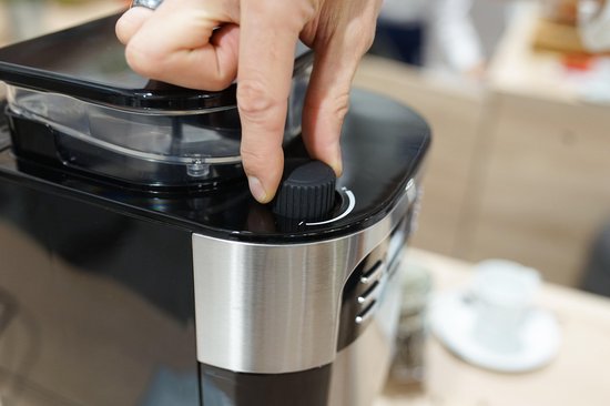 Severin KA 4810 Filter Koffiezetapparaat met bonenmaler - Glazen kan - Aromaselectie - Timerfunctie - Zwart / Rvs