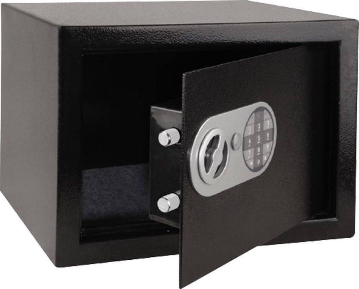 Stahlex Superlock - Elektronische Kluis met Persoonlijk Cijferslot & Sleutel (Tot 8 cijfers) - Wand/