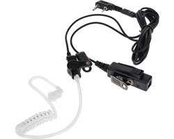 K-PO® KEP 26 K - Beveiligings oortje - Security Headset - Heavy Duty - Kenwood connector - TK-3401 / TK-3501 / TK-3701 / NX-1200 / NX-1300 - Horeca - Evenementen - Outdoor activiteiten