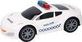 Eddy Toys Speelgoed Politiewagen 36 Cm Wit