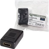 LogiLink HDMI Adapter, HDMI, HDMI, Noir