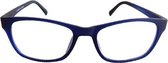 Fangle Biobased leesbril mat blauw +3.0