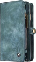 Caseme - iPhone 6 Plus / 6s Plus Hoesje - Uitneembare Portemonnee  Vintage Blauw