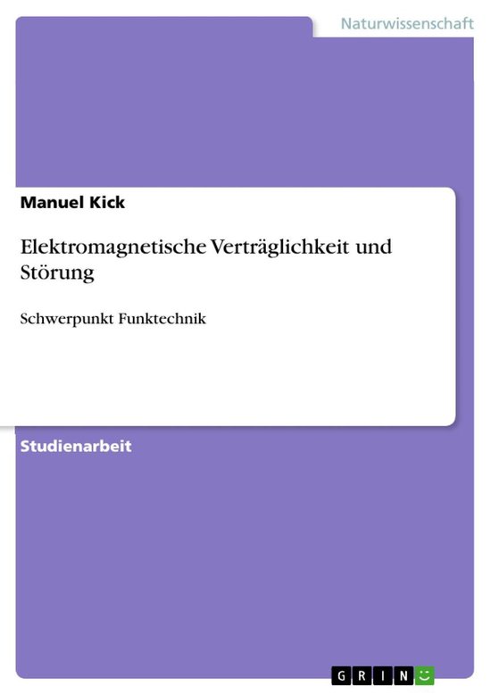 Elektromagnetische Verträglichkeit und Störung - cover