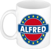 Alfred naam koffie mok / beker 300 ml  - namen mokken