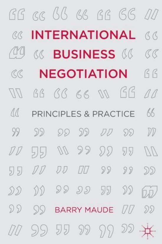 International Business Negotiation - cover