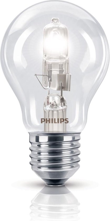 Lampe halogène Philips Eco Classic 18W E 27 transparent | bol