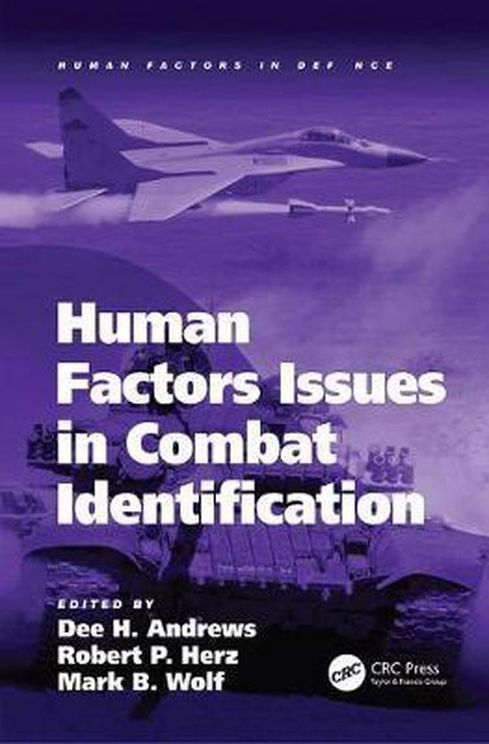Human Factors in Defence- Human Factors Issues in Combat Ide ... - cover