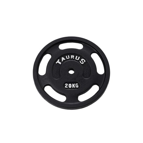 Tunturi Rubberen Halterschijven 0.5 kg