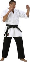 Fuji Mae Zelfverdedigingspak zwarte broek witte jas Kleur: Wit-Zwart, 7 - 200