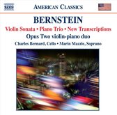 Opus Two - Clarinet Sonata/Violin Sonata/Piano (CD)