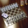 Afbeelding van het spelletje MikaMax Drankspel Schaken/Fun Chess met 32 shotglazen 35 x 35 cm