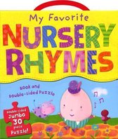 My Favorite Nursery Rhymes Book and Puzzle Set